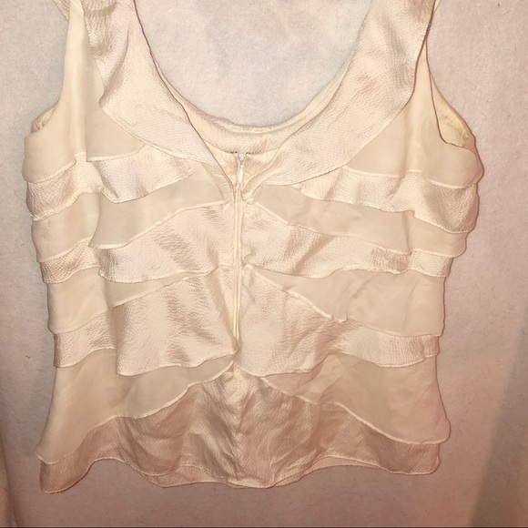 White House Black Market silk blouse - Picture 2 of 3